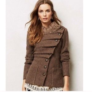 Anthropologie Gro Abrahamsson Arslan Wool Jacket